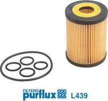 Purflux L439 - Oil Filter onlydrive.pro