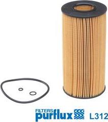 Purflux L312 - Oil Filter onlydrive.pro