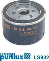 Purflux LS932 - Oil Filter onlydrive.pro
