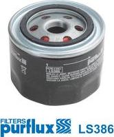 Purflux LS386 - Eļļas filtrs onlydrive.pro