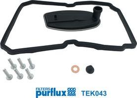 Purflux TEK043 - Hydraulic Filter, automatic transmission onlydrive.pro