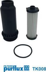 Purflux TK008 - Hydraulic Filter, automatic transmission onlydrive.pro