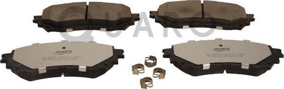 QUARO QP9911C - Brake Pad Set, disc brake onlydrive.pro