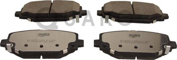 QUARO QP9697C - Brake Pad Set, disc brake onlydrive.pro