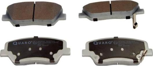 QUARO QP9666 - Brake Pad Set, disc brake onlydrive.pro