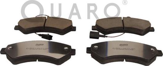 QUARO QP4930C - Brake Pad Set, disc brake onlydrive.pro