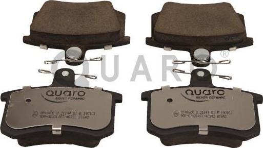 QUARO QP4860C - Brake Pad Set, disc brake onlydrive.pro