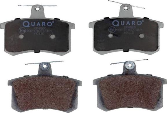 QUARO QP4860 - Brake Pad Set, disc brake onlydrive.pro