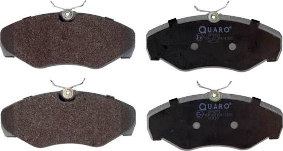 QUARO QP4821 - Brake Pad Set, disc brake onlydrive.pro