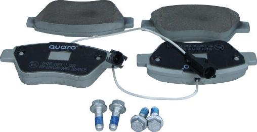 QUARO QP4293 - Brake Pad Set, disc brake onlydrive.pro