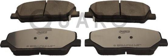 QUARO QP4243C - Brake Pad Set, disc brake onlydrive.pro