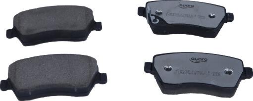 QUARO QP4769C - Brake Pad Set, disc brake onlydrive.pro