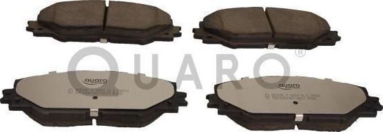 QUARO QP5928C - Brake Pad Set, disc brake onlydrive.pro