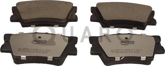 QUARO QP5571C - Brake Pad Set, disc brake onlydrive.pro