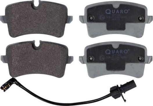 QUARO QP5380 - Тормозные колодки, дисковые, комплект onlydrive.pro