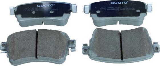 QUARO QP5245 - Brake Pad Set, disc brake onlydrive.pro