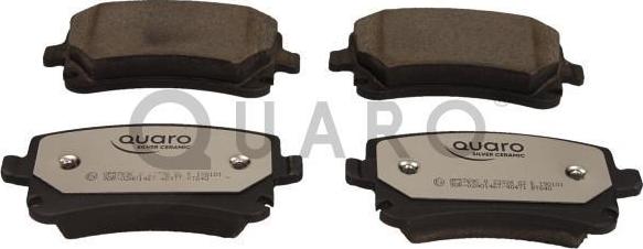 QUARO QP5769C - Brake Pad Set, disc brake onlydrive.pro