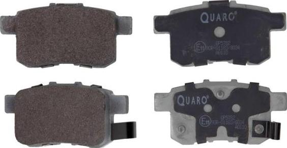 QUARO QP5782 - Brake Pad Set, disc brake onlydrive.pro