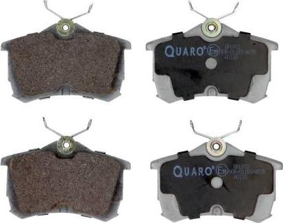 QUARO QP6972 - Brake Pad Set, disc brake onlydrive.pro