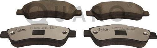 QUARO QP6563C - Brake Pad Set, disc brake onlydrive.pro