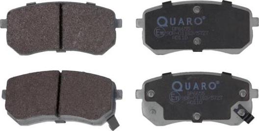 QUARO QP6655 - Brake Pad Set, disc brake onlydrive.pro