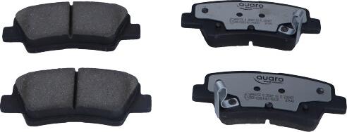 QUARO QP6673C - Brake Pad Set, disc brake onlydrive.pro