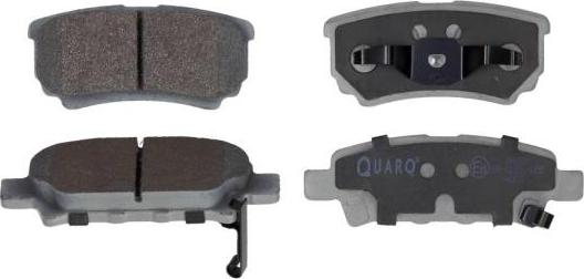 QUARO QP6028 - Тормозные колодки, дисковые, комплект onlydrive.pro