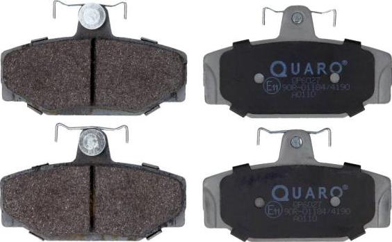 QUARO QP6027 - Brake Pad Set, disc brake onlydrive.pro