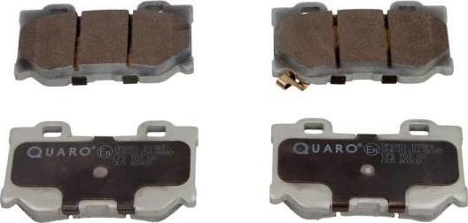 QUARO QP6881 - Тормозные колодки, дисковые, комплект onlydrive.pro