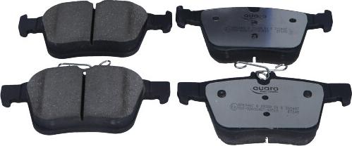 QUARO QP6346C - Brake Pad Set, disc brake onlydrive.pro