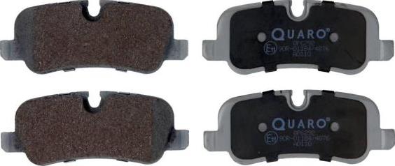 QUARO QP6292 - Brake Pad Set, disc brake onlydrive.pro