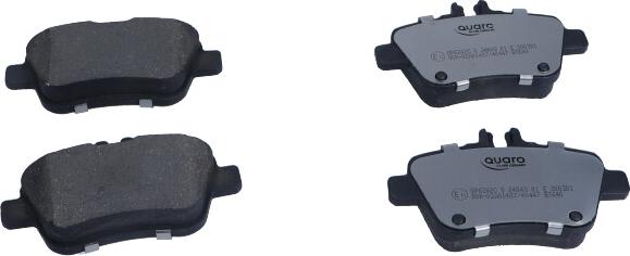 QUARO QP6242C - Brake Pad Set, disc brake onlydrive.pro