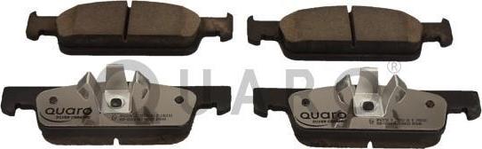 QUARO QP6205C - Brake Pad Set, disc brake onlydrive.pro