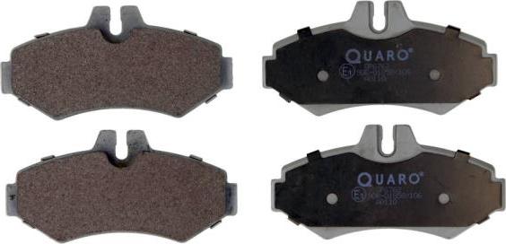 QUARO QP6762 - Brake Pad Set, disc brake onlydrive.pro