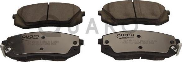 QUARO QP6702C - Brake Pad Set, disc brake onlydrive.pro