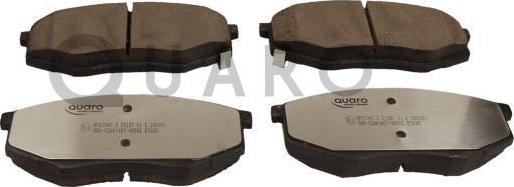 QUARO QP6784C - Brake Pad Set, disc brake onlydrive.pro