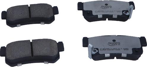 QUARO QP0485C - Brake Pad Set, disc brake onlydrive.pro