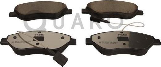 QUARO QP0614C - Brake Pad Set, disc brake onlydrive.pro