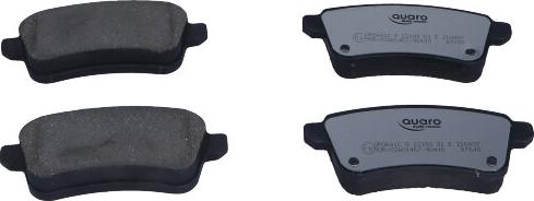 QUARO QP0681C - Brake Pad Set, disc brake onlydrive.pro