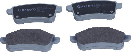 QUARO QP0015 - Тормозные колодки, дисковые, комплект onlydrive.pro