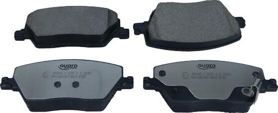 QUARO QP0024C - Brake Pad Set, disc brake onlydrive.pro