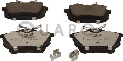 QUARO QP0027C - Brake Pad Set, disc brake onlydrive.pro