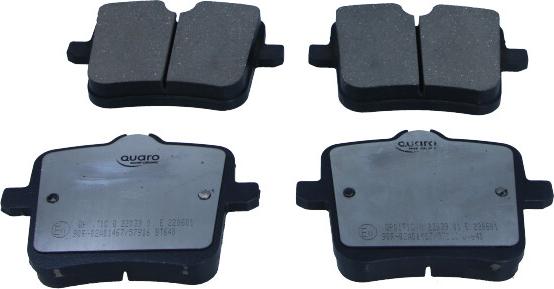 QUARO QP0171C - Brake Pad Set, disc brake onlydrive.pro