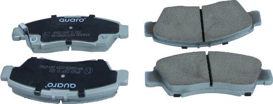 QUARO QP0829 - Brake Pad Set, disc brake onlydrive.pro