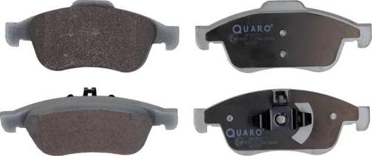 QUARO QP0827 - Тормозные колодки, дисковые, комплект onlydrive.pro