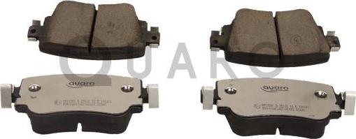 QUARO QP0399C - Brake Pad Set, disc brake onlydrive.pro