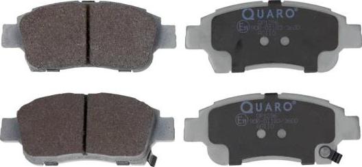 QUARO QP1296 - Brake Pad Set, disc brake onlydrive.pro