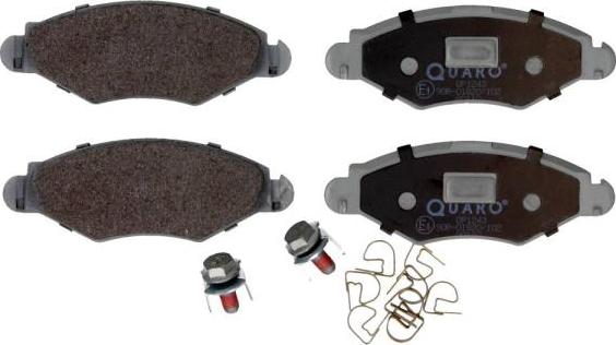 QUARO QP1243 - Brake Pad Set, disc brake onlydrive.pro