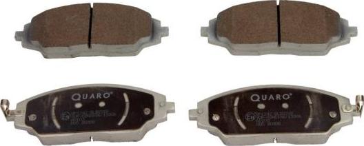 QUARO QP1242 - Brake Pad Set, disc brake onlydrive.pro