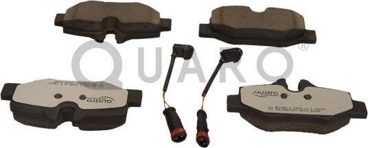 QUARO QP1258C - Brake Pad Set, disc brake onlydrive.pro